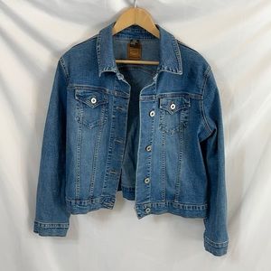 Jag denim jacket stretch material Jean jacket A28